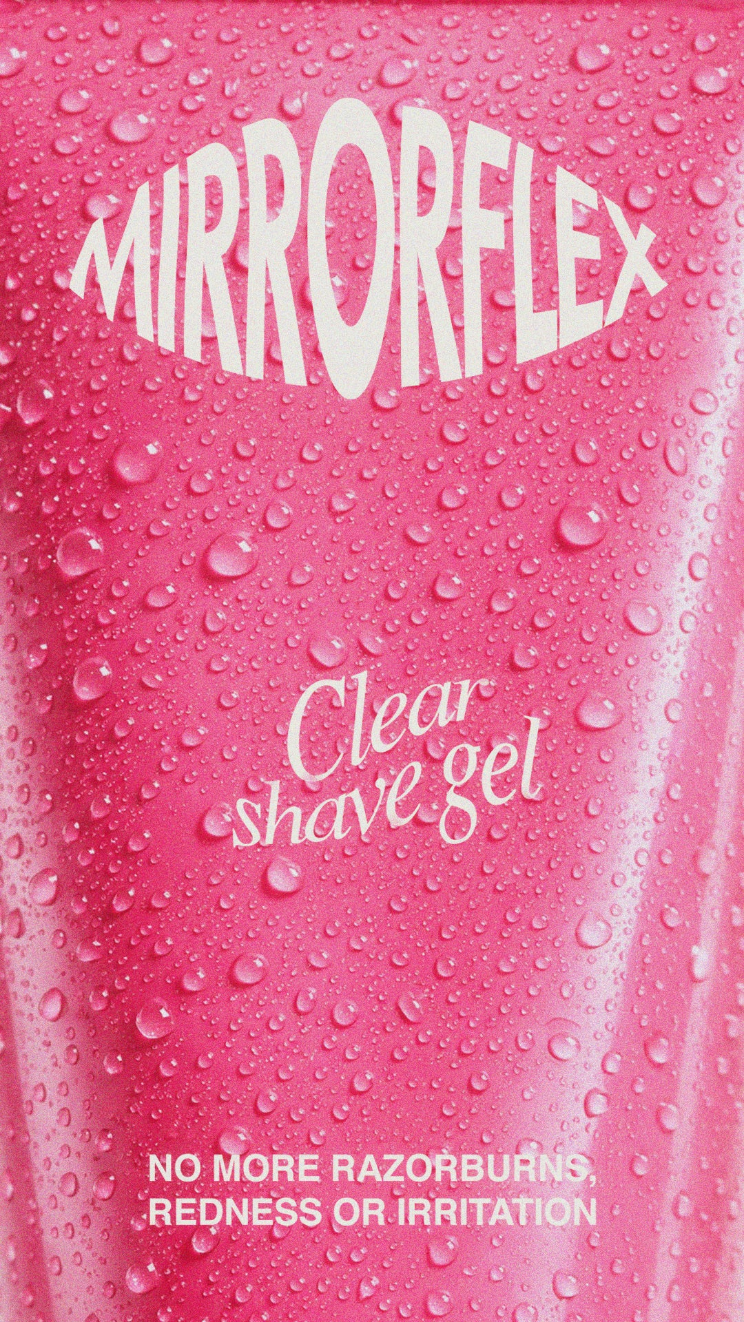 Clear shave gel