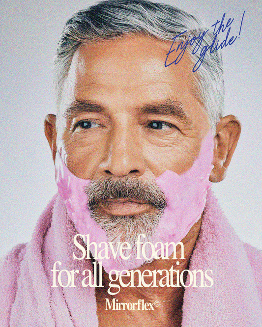 You’ve never seen shave foam like this!