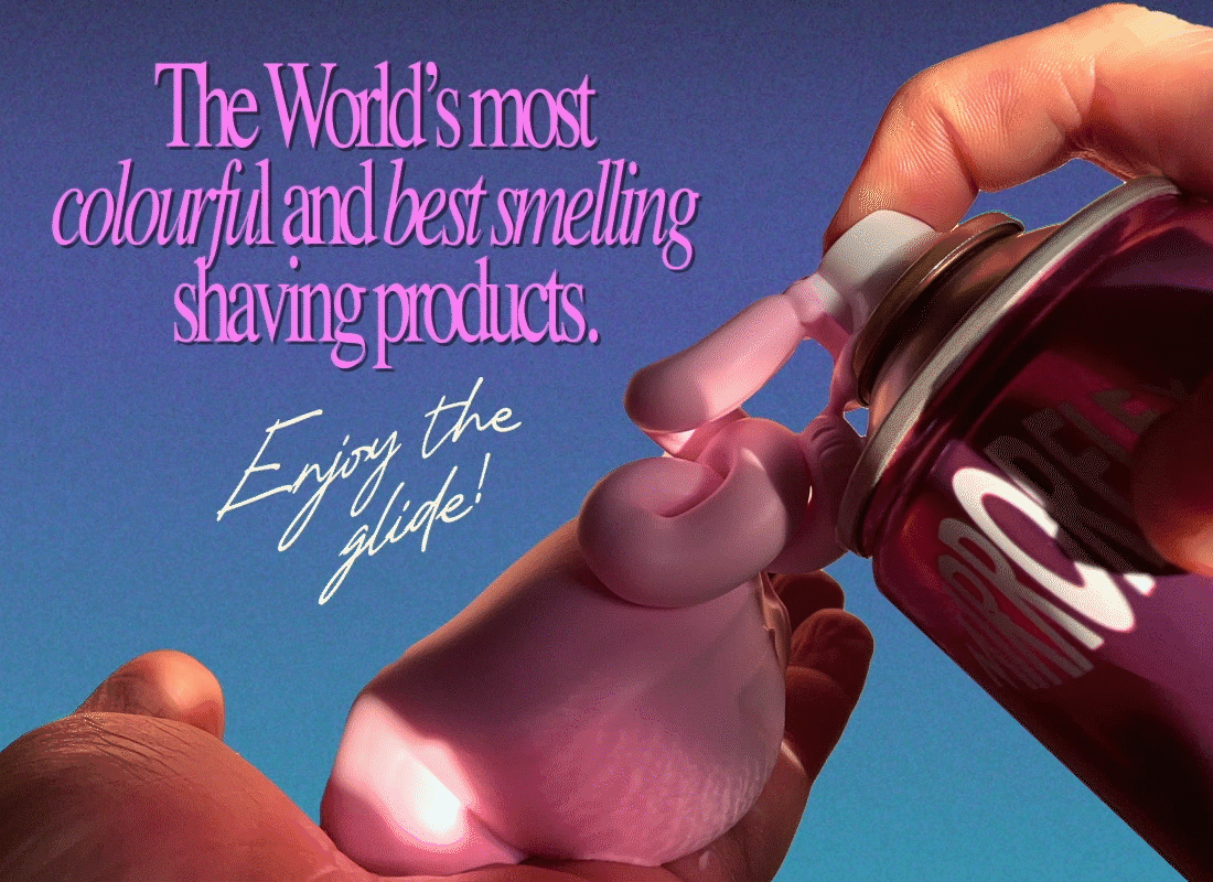 Pink Shave foam 200ml
