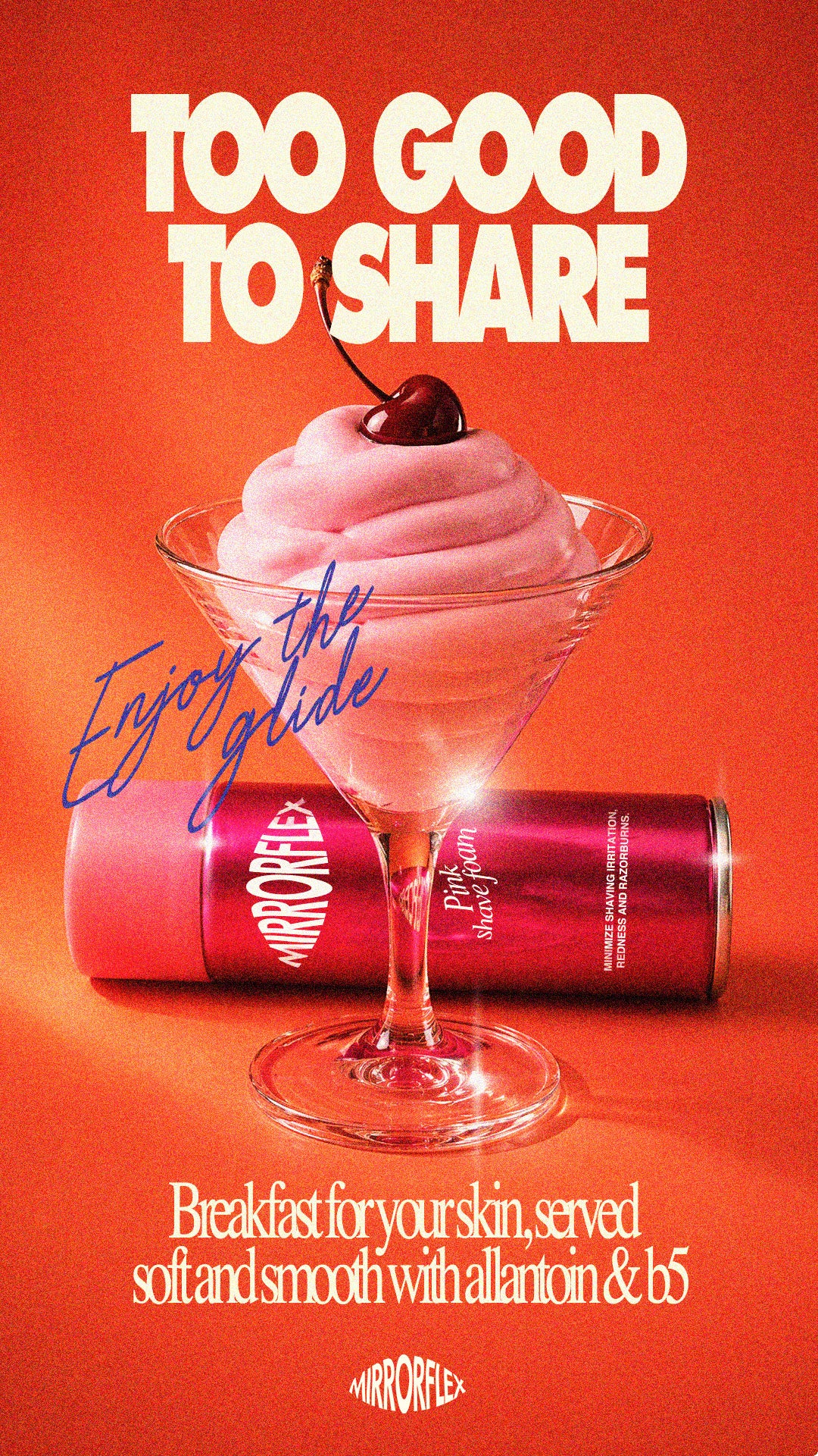 Pink Shave foam