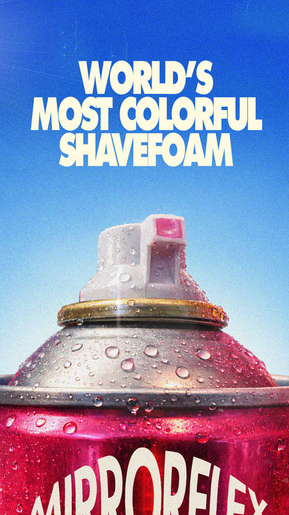 Pink Shave foam