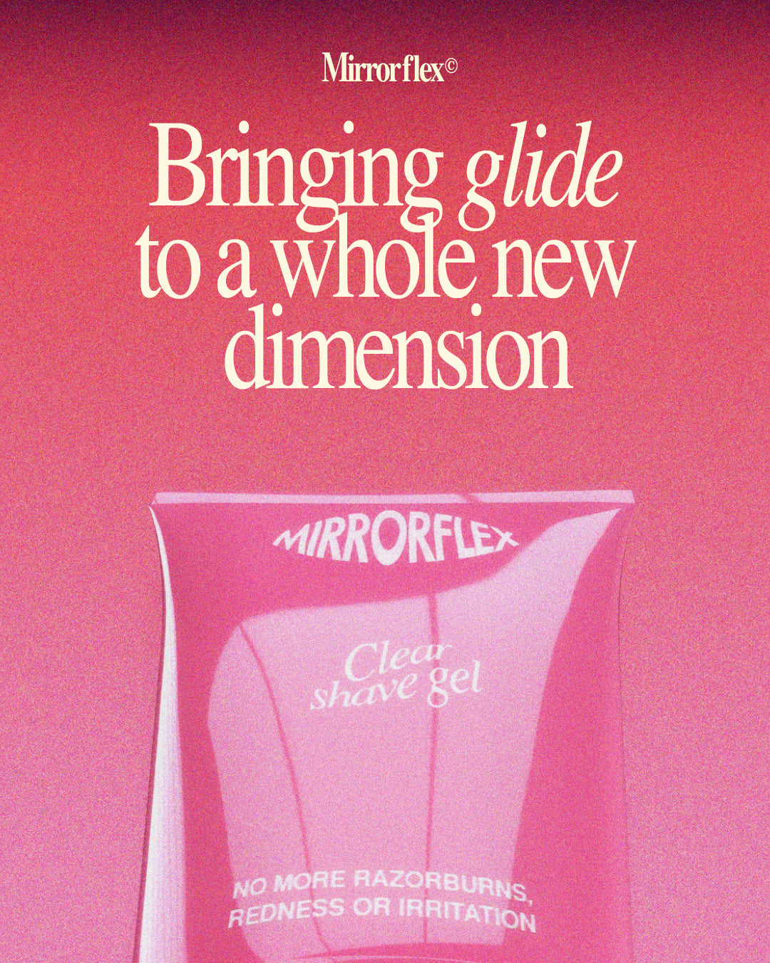 Clear shave gel
