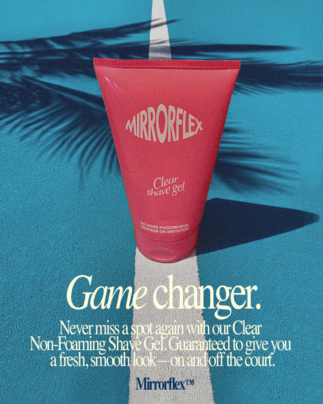 Clear shave gel