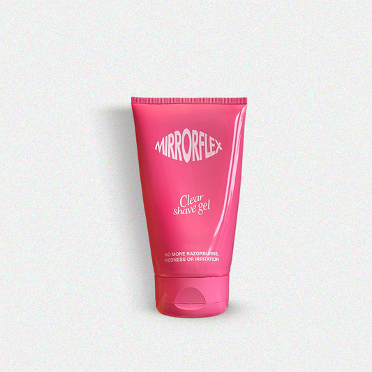 Clear shave gel