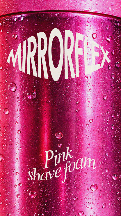 Pink Shave foam