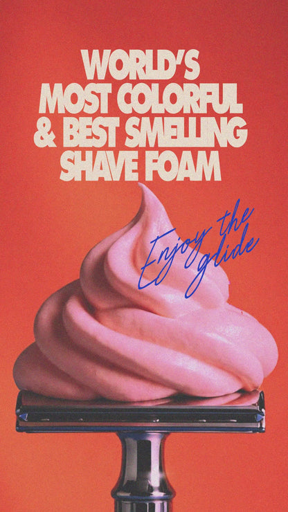 Pink Shave foam